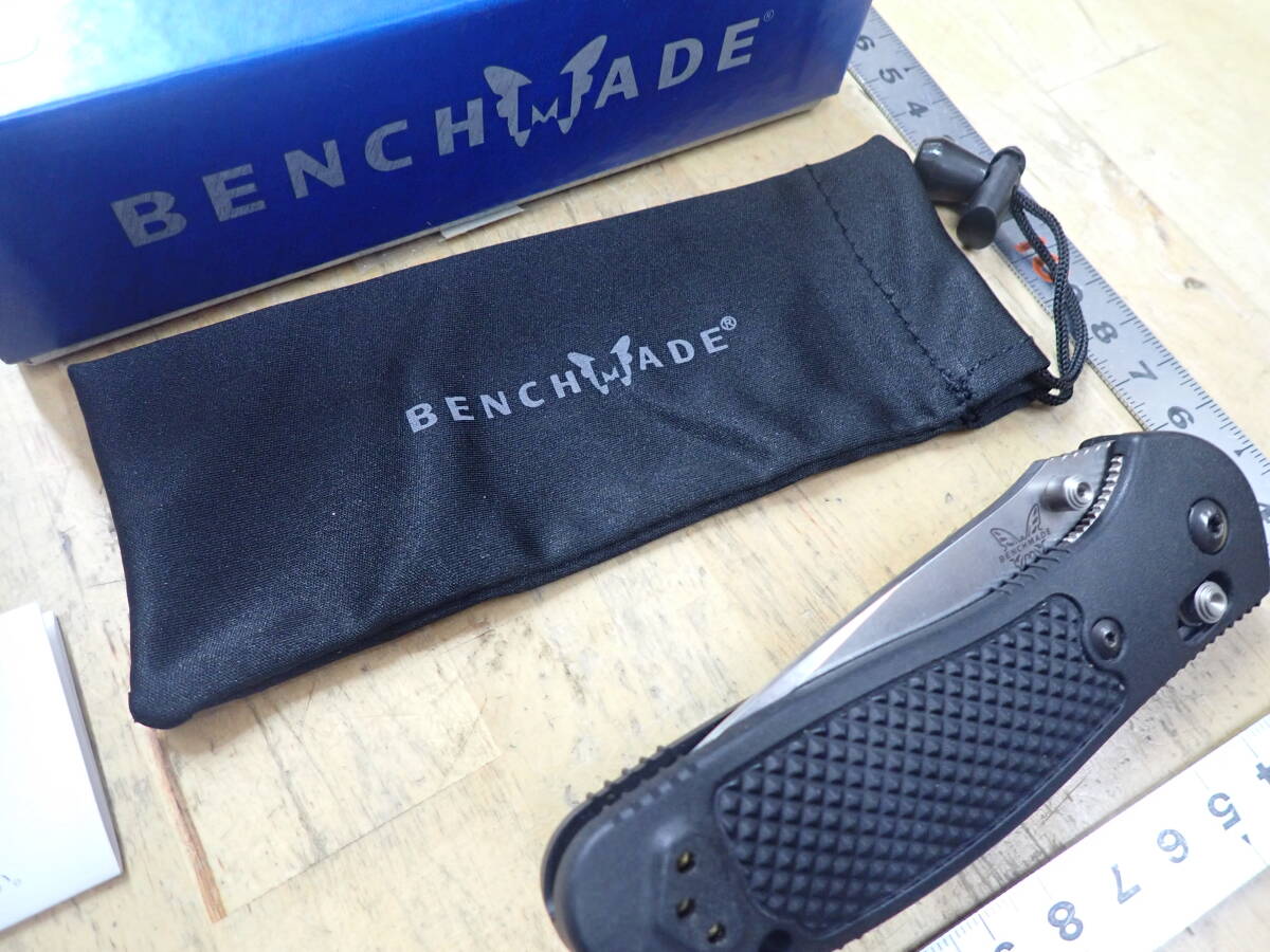 『I30H』未使用★ベンチメイド BENCHMADE 551 Griptilian グリップティリアン S30V MEL PARDUEの画像4