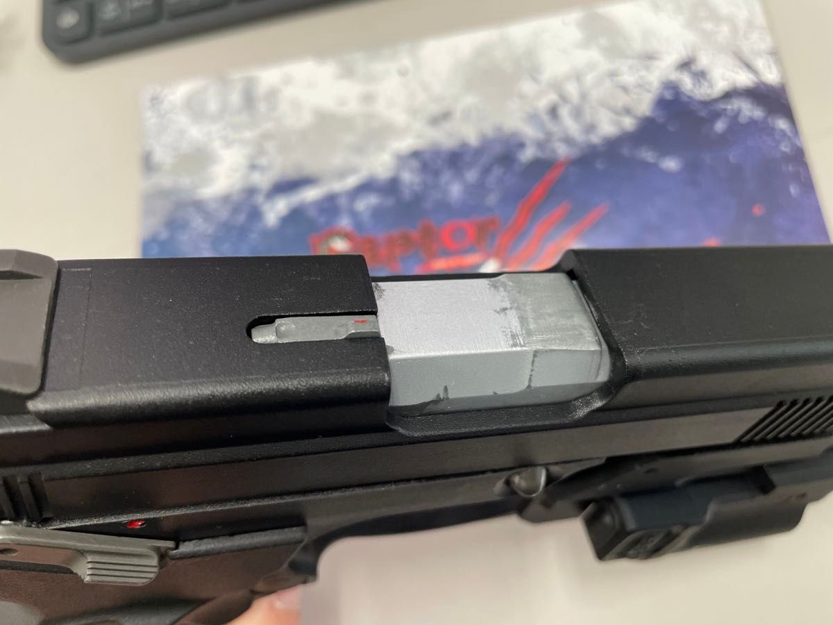 ジャンク ガス漏れあり Raptor MP-443 グラッチ ヤリギン拳銃 ジャンク ガス漏れあり Raptor MP-443 グラッチ ヤリギン拳銃