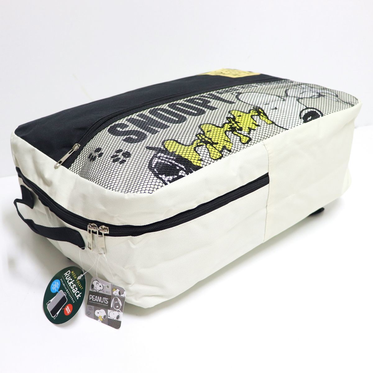 * Snoopy Peanuts SNOOPY PEANUTS новый товар рюкзак Day Pack рюкзак BAG портфель сумка [SNOOPYB-WHT1N] один шесть *QWER*