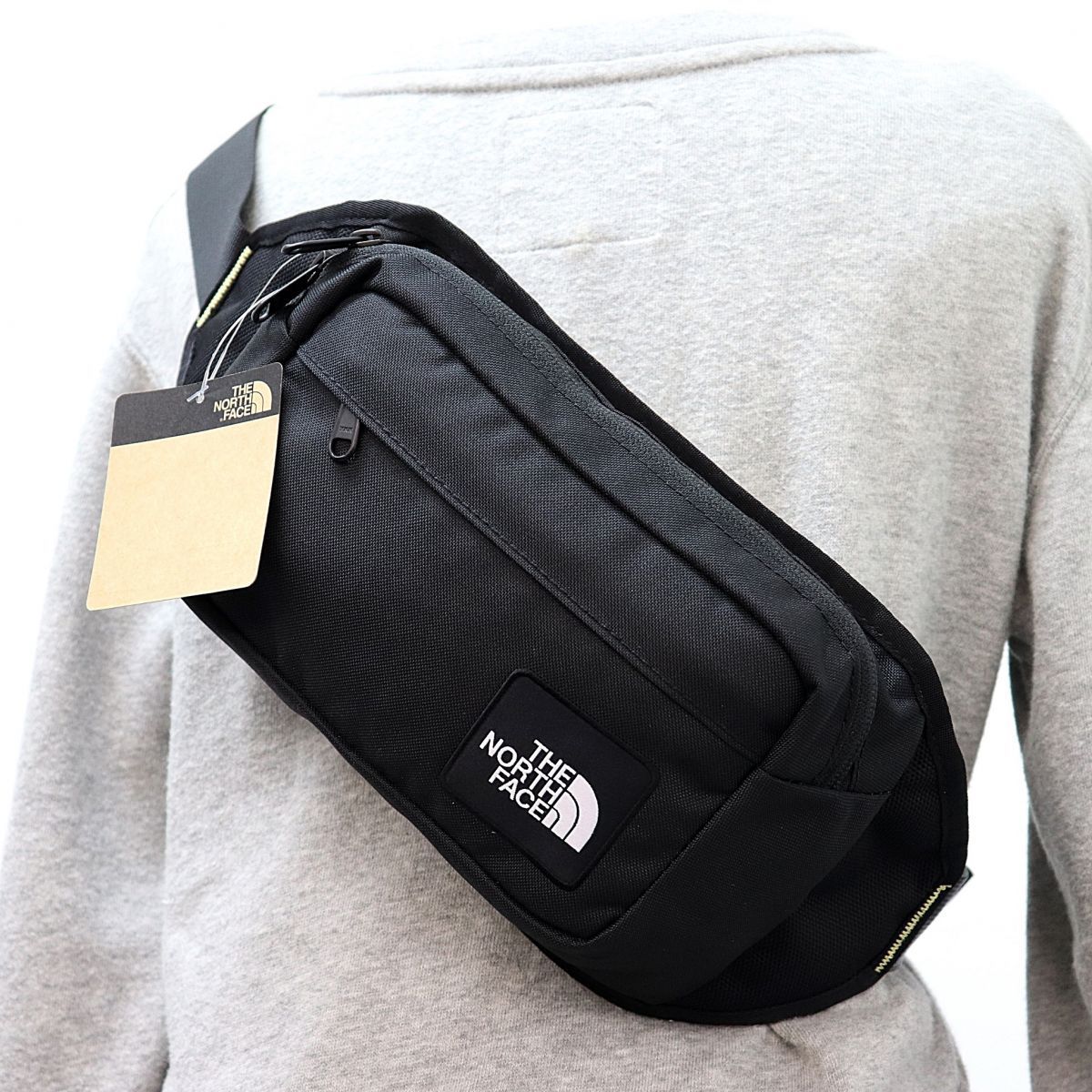 * North Face THE NORTH FACE new goods body bag waist bag shoulder bag bag BAG bag bag black [NM72352X-K] one six *QWER