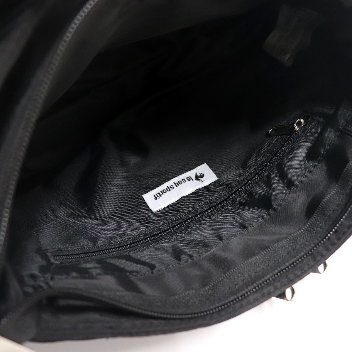 ★ルコック le coq sportif 新品 ポケットいっぱい 収納力 ショルダーバッグ バッグ 鞄 BAG 黒 [36594-001] 一 六★QWER★_画像6