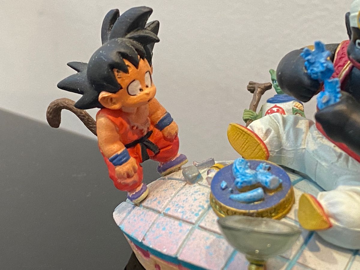 ドラゴンボール　神龍復元フィギュア　ミスターポポ　孫悟空 ドラカプ