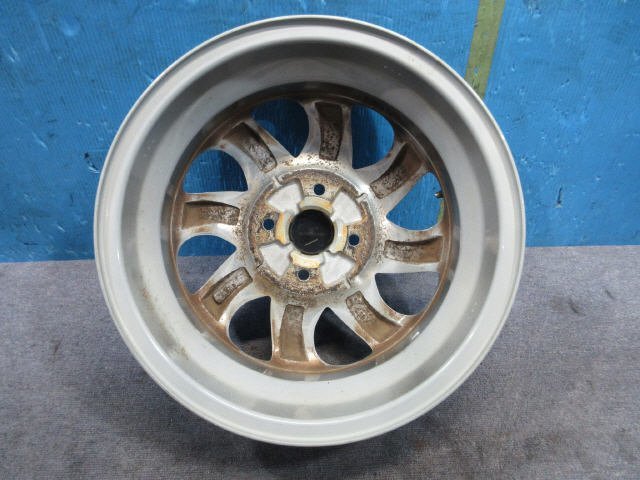 7kurudepa ルークス DBA-ML21S ホイール ホイル アルミ 14インチx4.5J ４穴 １本 P=100 50 [ZNo:06000174] 164887_画像2