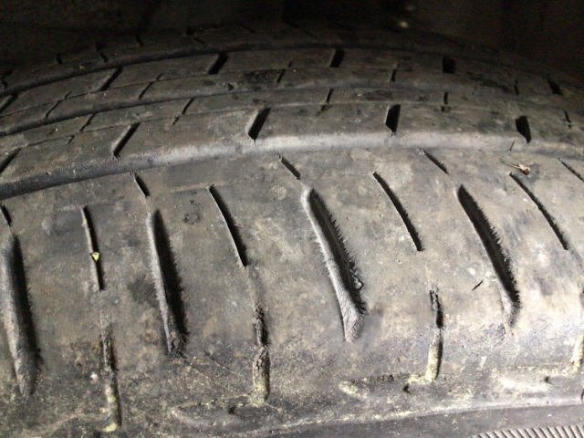 5kurudepa デイズルークス DBA-B21A タイヤ ホイール １本 ブリジストン 165/55R15 純正 アルミ ４穴 P=100 B11A HWS 後期 32540_画像8