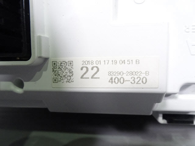 ヴォクシー DAA-ZWR80W インフォメーションディスプレイ 83290-28022 後期 ハイブリッド ZS テスト済 1kurudepa_画像8