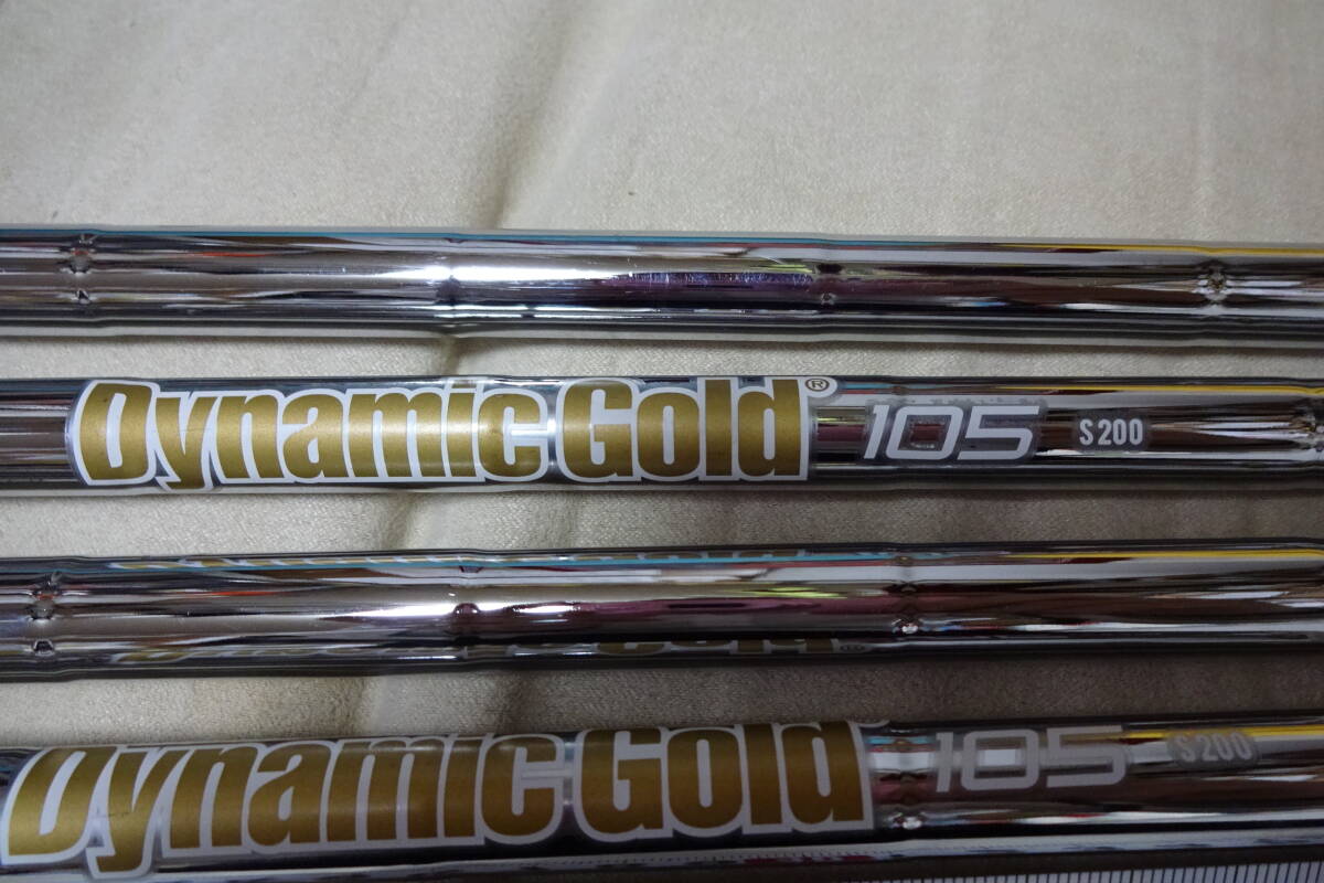 ダイナミックゴールド S200 4本セット アイアンシャフト シャフト単体 ミズノ DG Dynamic Gold　MIZUNO_画像6