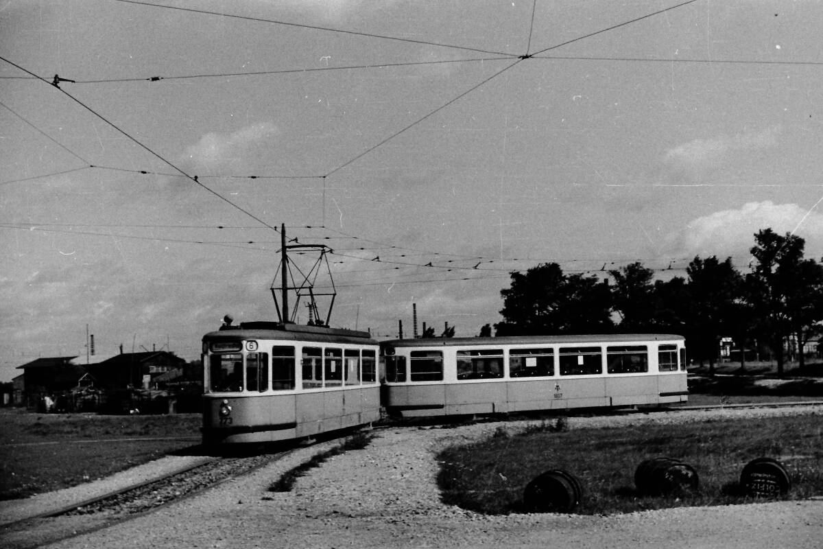 (B23)719 写真 古写真 鉄道 鉄道写真 ドイツ 1953-54年頃 日本鉄道関係者訪欧団 路面電車 他 貴重な記録 フィルム ネガ まとめて 34コマ の画像7