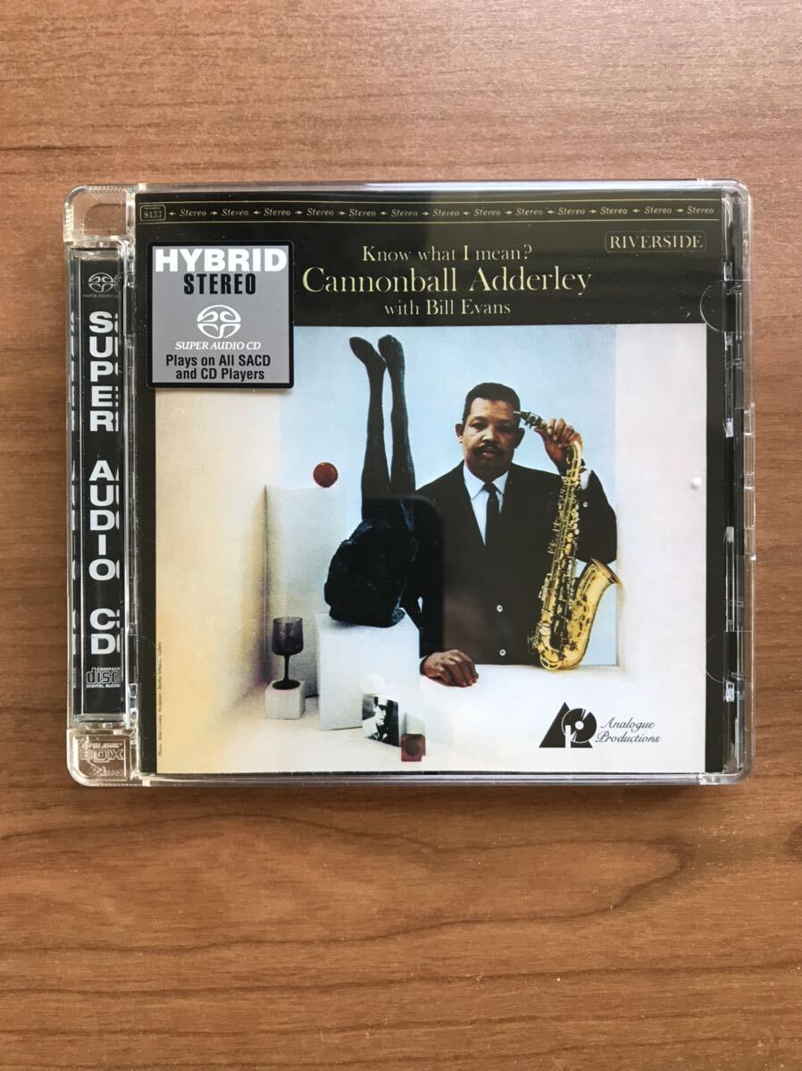 cannonball adderley with bill evans／know what i mean? hybrid SACD analogue productions盤