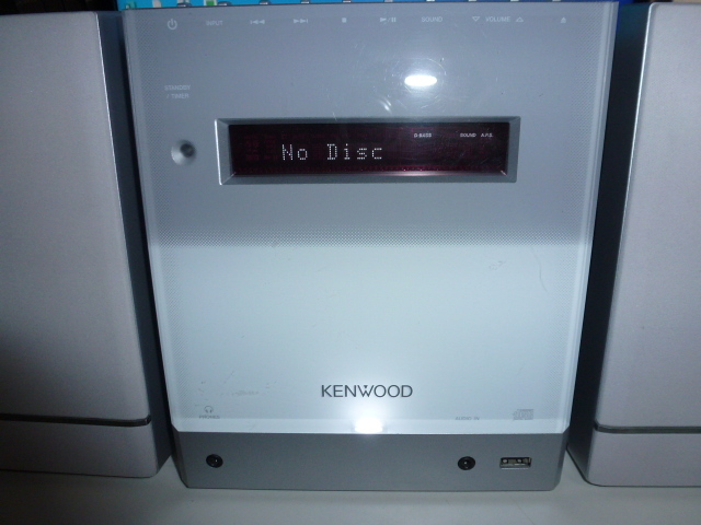 激安　美品　高音質　USBデジタル音源対応　KENWOOD Hi-Fiデジタルミニコンポ　RD-C333_画像2