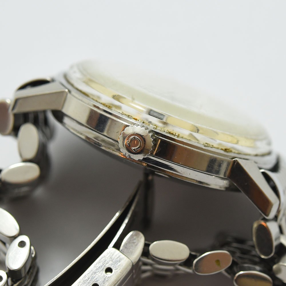 1円 可動品 腕時計 オメガ OMEGA シーマスター ジュネーブ 機械式 自動巻 メンズ 同梱不可_画像6