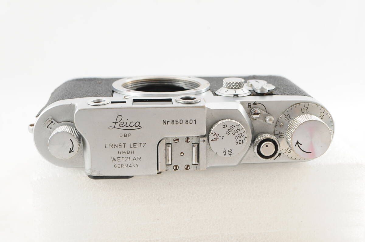 【良品】Leica ライカ IIIg バルナックライカ Body ボディ レンジファインダー ★動作確認済★_画像4
