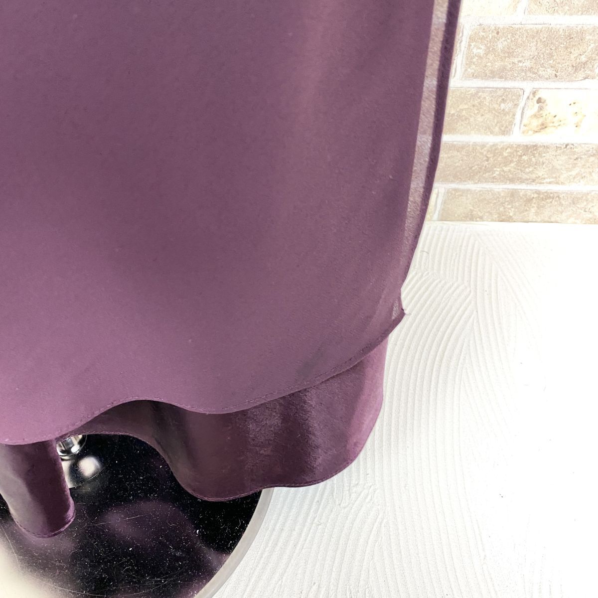 1円 ドレス KiKi USA キャミドレス S USサイズ 紫 カラードレス キャバドレ 発表会 イベント　中古２２１０_画像10