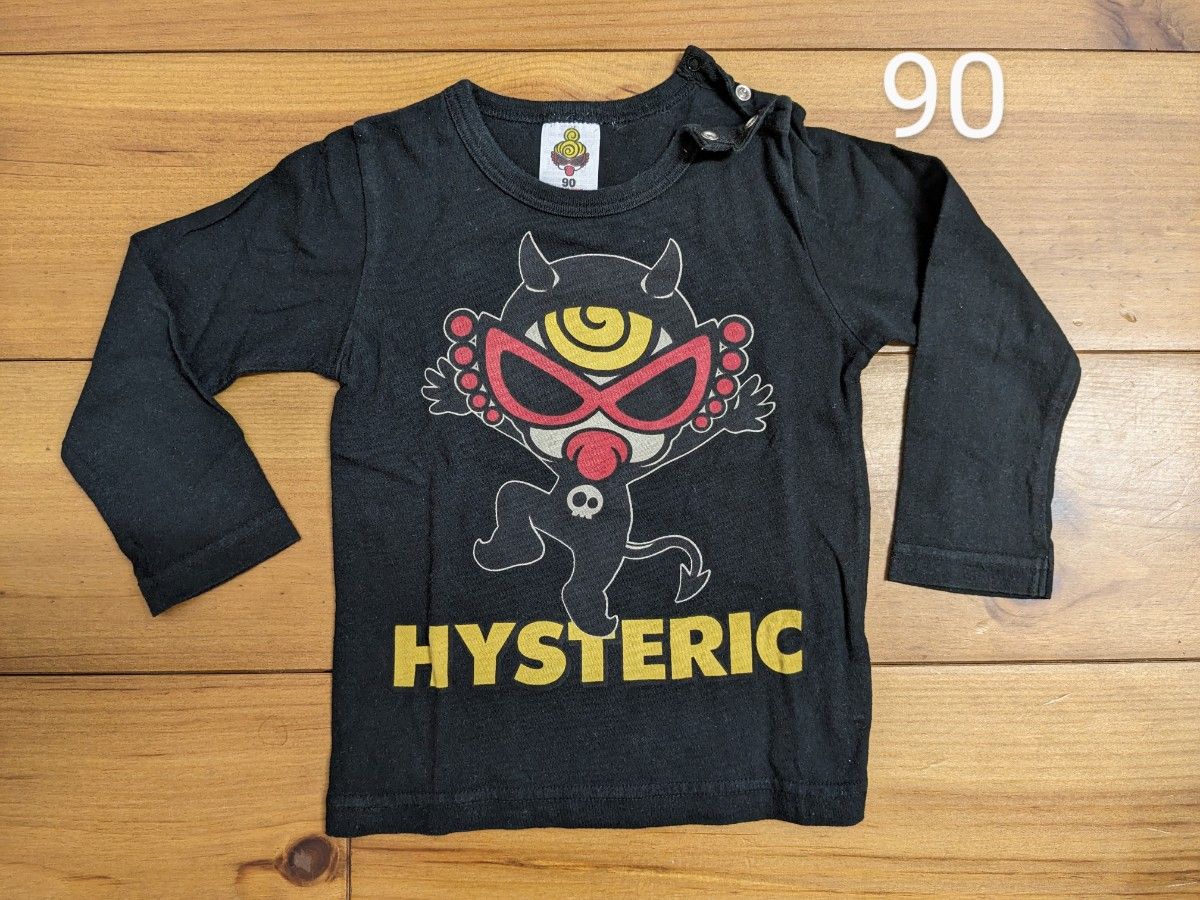 ヒステリックミニ　HYSTERIC MINI　長袖Tシャツ　ロンＴ　90