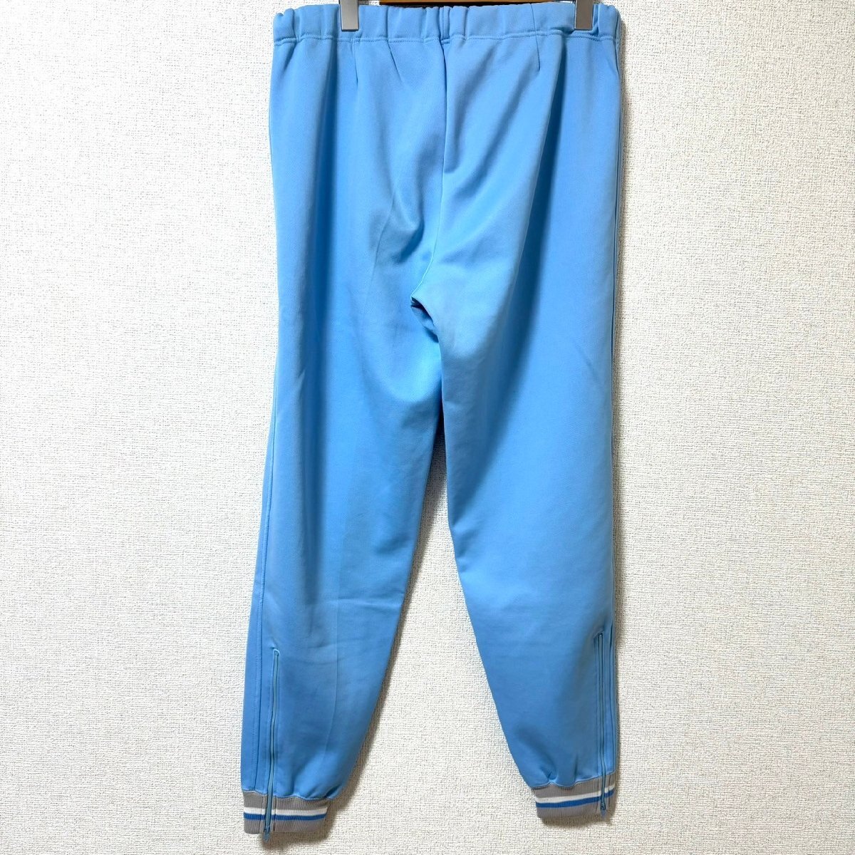 (^w^)b CONVERSE Converse 80s 90s Vintage джерси верх и низ выставить спортивная куртка брюки бледно-голубой JASPO L O 8356EE