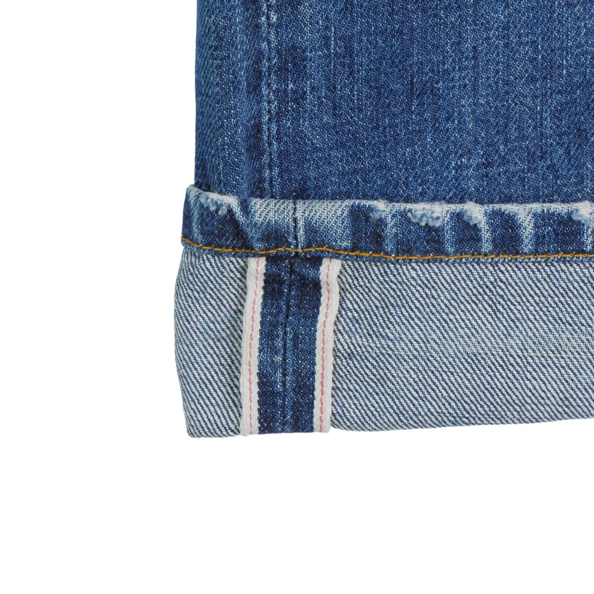 ◆60s 復刻 98年製◆ LEVI'S リーバイス ビッグE 502-XX 赤耳 セルビッチ ジーンズ デニム パンツ メンズ ◆90s ヴィンテージ◆ 0824C0_画像3