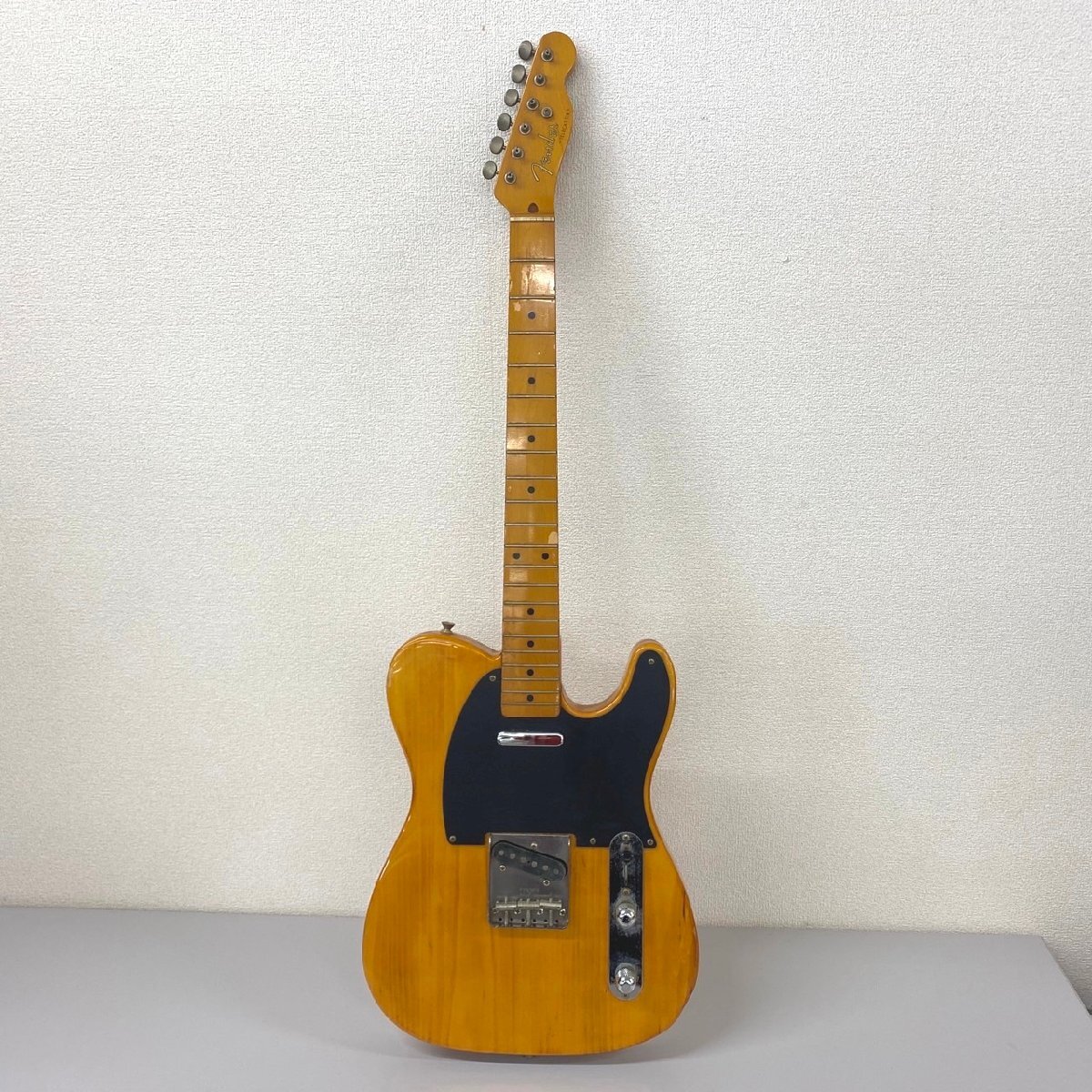 □Fender JAPAN テレキャスター シリアル「E」1984年～1987年 フジゲン製 /エレキギター・動作未確認・ジャンク品 η□の画像1