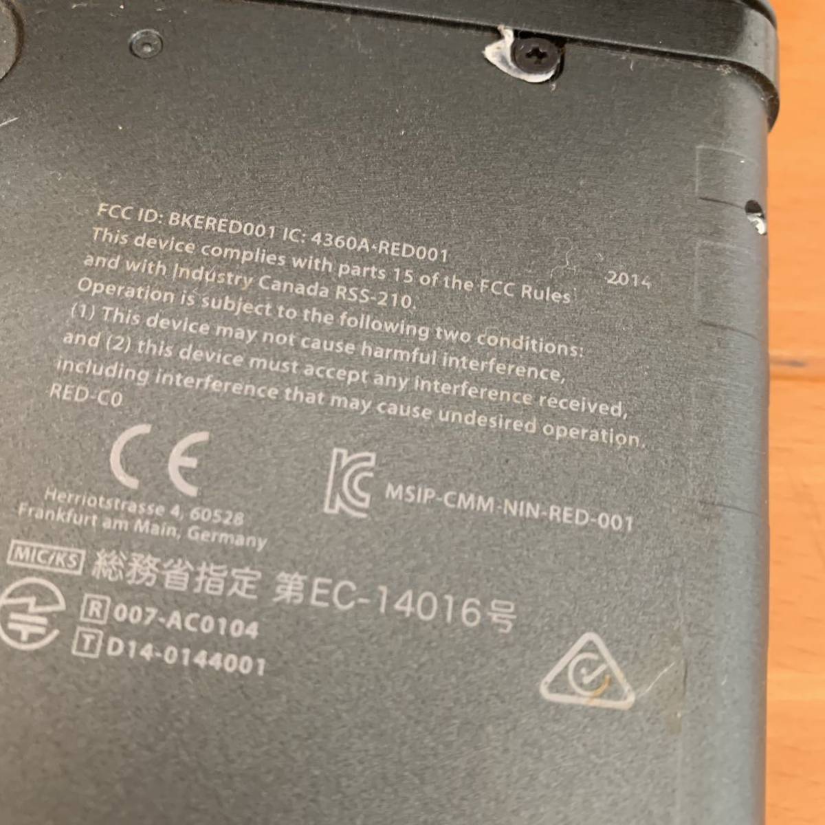 ジャンク品Newニンテンドー3DS LL本体RED-001メタリックブラックニンテンドー3DSパーツ取り動作未確認 バッテリー無し 任天堂 Nintendo _画像5