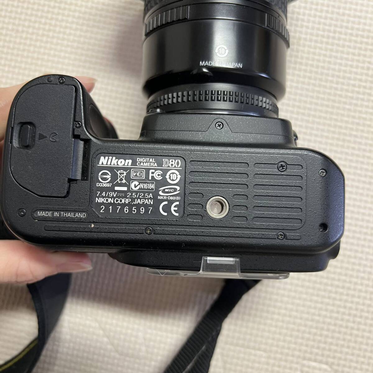 まとめ　Nikon ニコン　カメラ　色々詰め合わせ　EN-EL3e MH-18a NKR-D80 デジタルカメラ　デジカメ　充電器 レンズ ケース　カメラバッグ_画像8