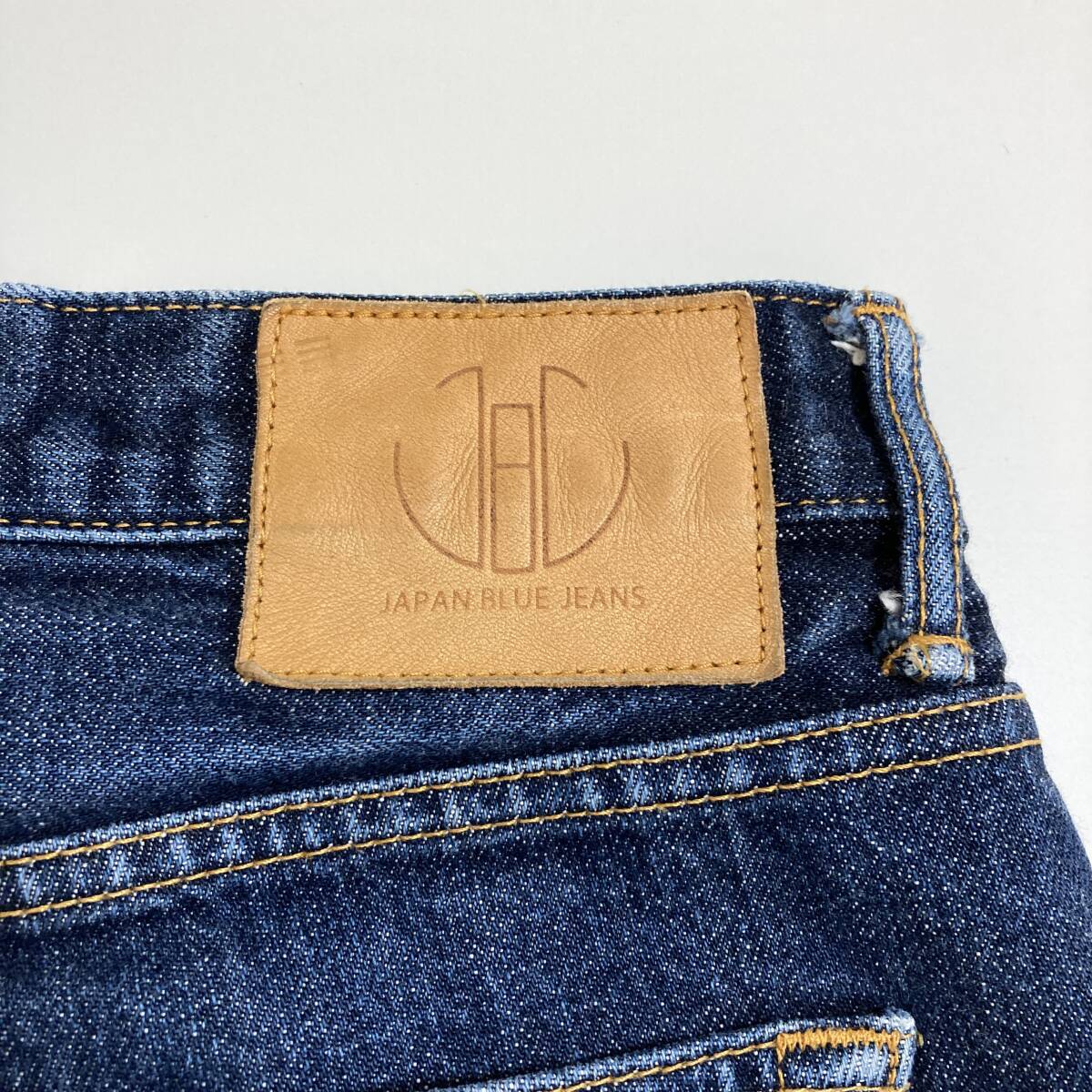 JAPAN BLUE JEANS テーパード 14oz ジンバブエxメンフィス綿 デニムパンツ W33 ジャパンブルージーンズ ジーパン 4010071_画像3