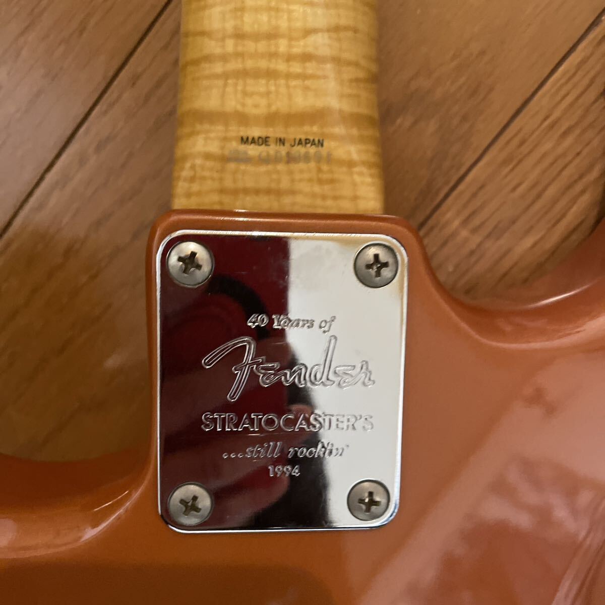Fender JAPAN ストラトキャスター 40thアニバーサリー 1994年フジゲン製の画像5