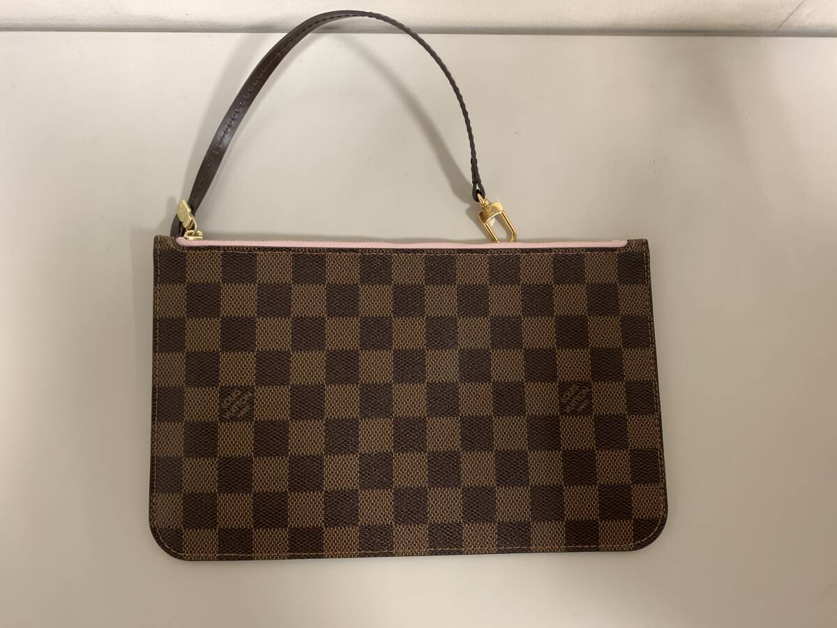 【質屋 尾張屋商店 東京】☆極美品☆ LOUIS VUITTON ルイヴィトン ネヴァーフル用ポーチ ピンク モノグラム _画像2