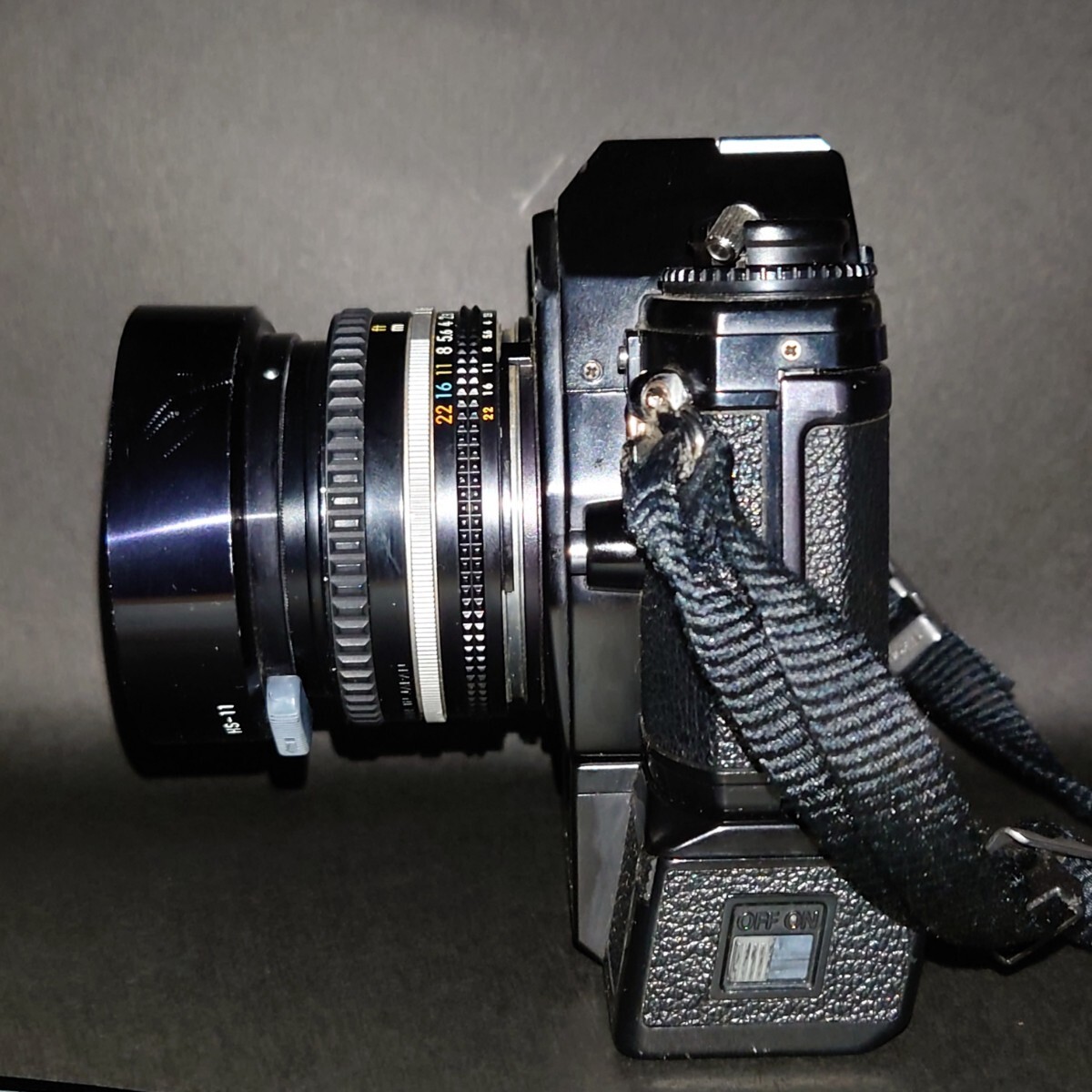 Nikon EM NIKKOR 50mm 1:1.8 モータードライブ MD-E付_画像2