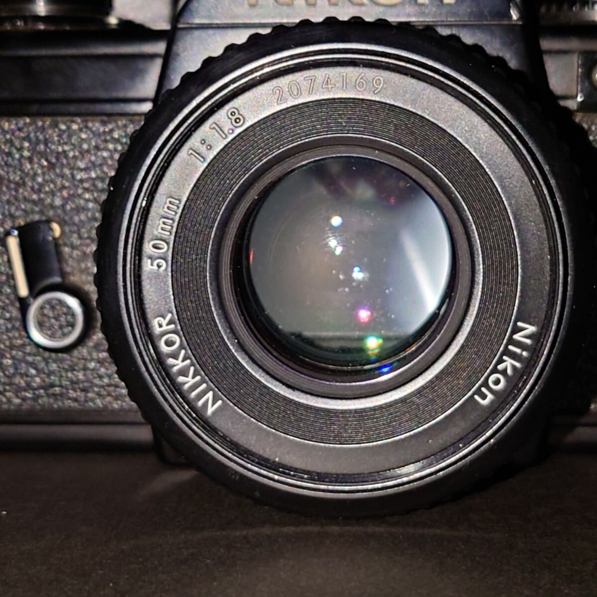 Nikon EM NIKKOR 50mm 1:1.8 モータードライブ MD-E付_画像8