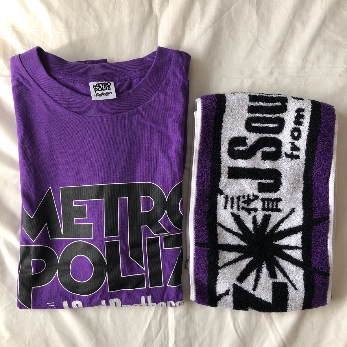 三代目J Soul Brothers METROPOLIZ Tシャツ タオル