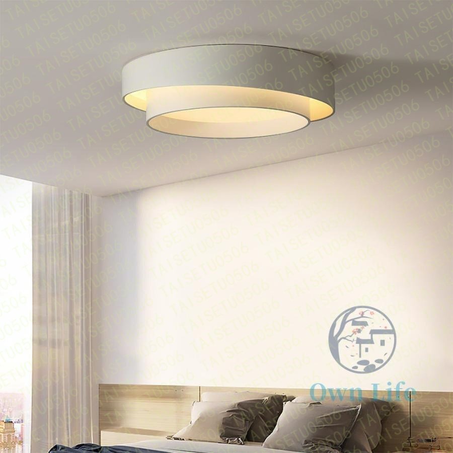シーリングライト LED 引掛けシーリング対応 8畳用 調光調色 リモコン付き 天井照明 ledライト シーリング 寝室 リビング 50*50*14cm_画像5