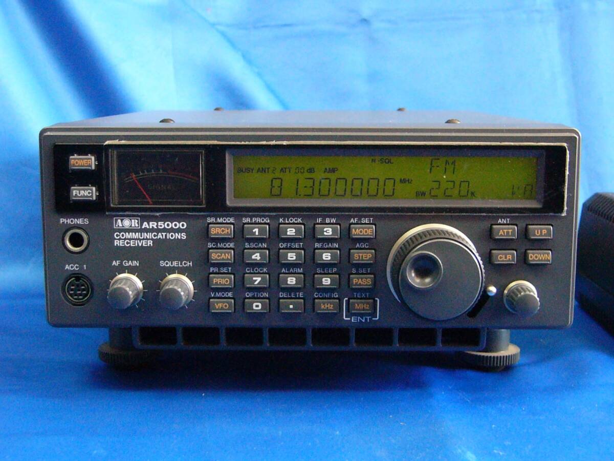 Yahoo!オークション - AOR AR5000+3 10KHz~2600MHz Yahoo!オークション - AOR AR5000+3 10KHz~2600MHz