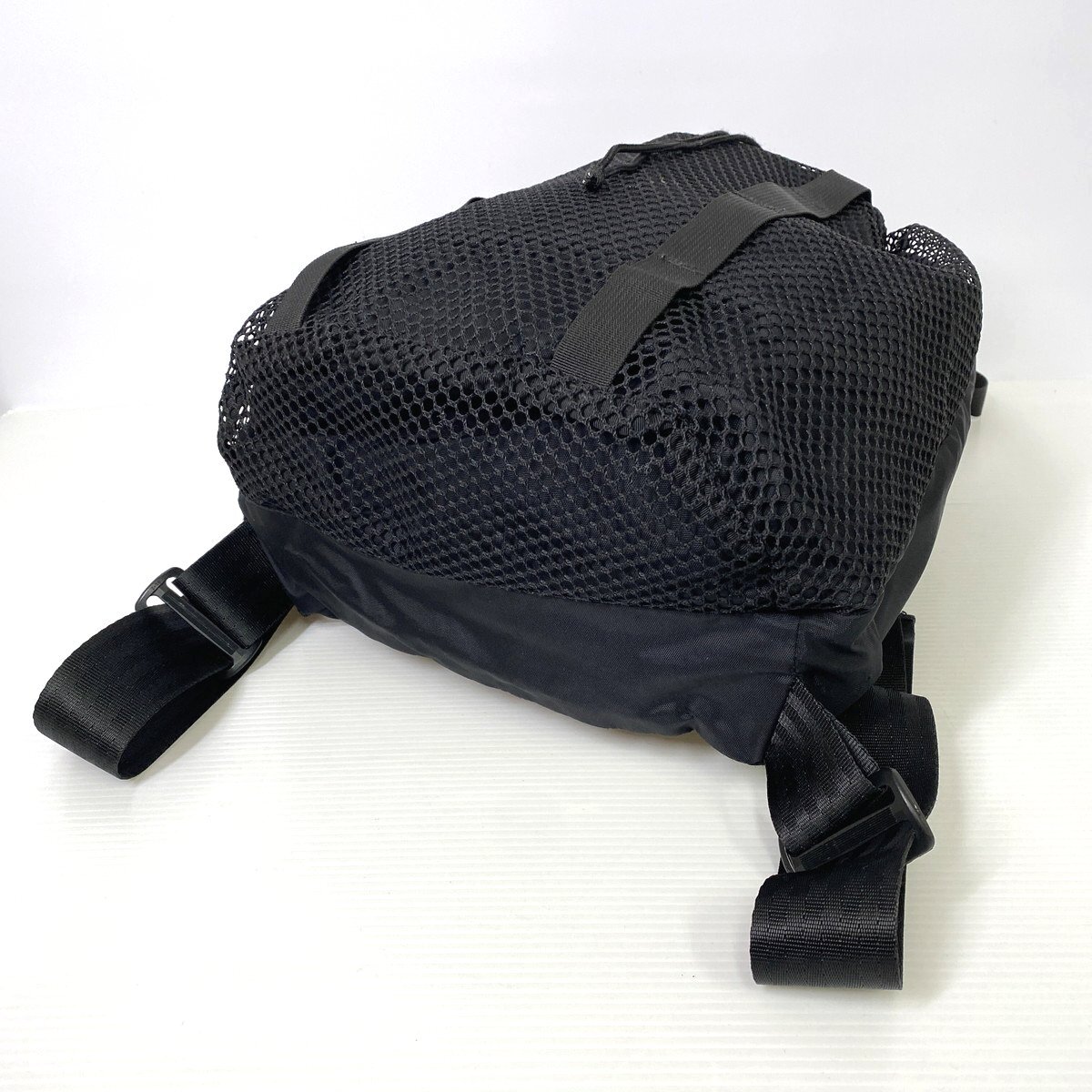 BATTENWEAR バテンウェア バックパック メッシュ ブラック 黒 リュック バッグ 巾着 USA製 アメリカ製 米国製_画像3
