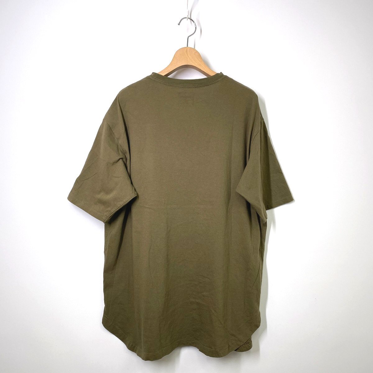 【美品】nonnative ノンネイティブ 半袖Tシャツ 刺繍 2 カーキ NN-T4010_画像2