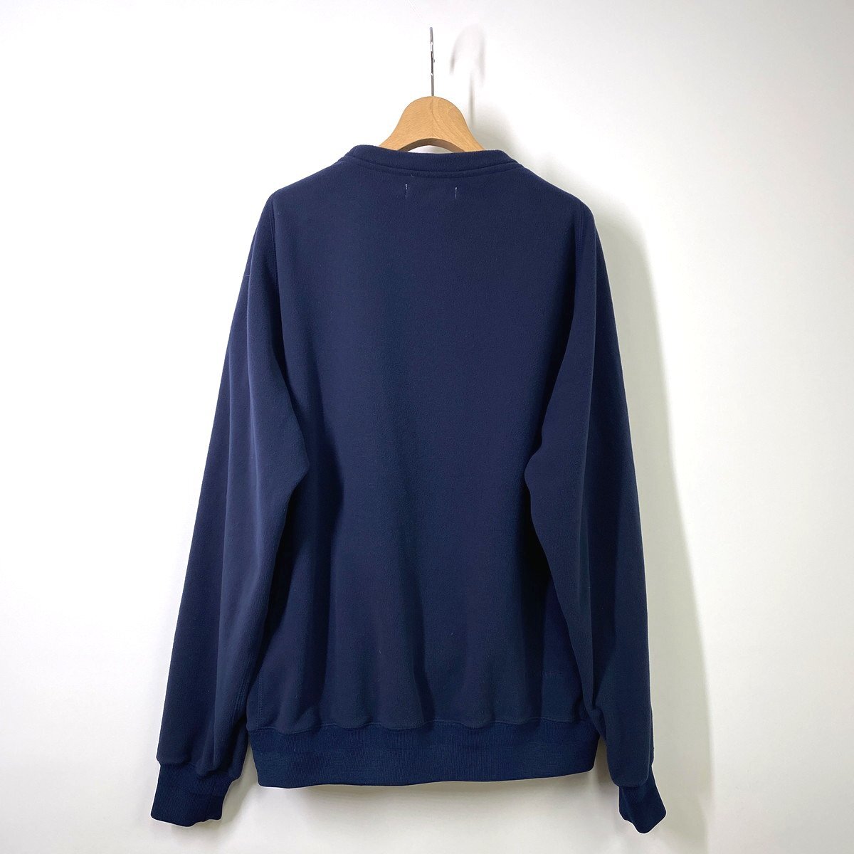 【定価2.5万円 美品】nonnative ノンネイティブ DWELLER CREW PULLOVER POLY FLEECE POLARTEC フリース 2 ネイビー 紺 プルオーバー_画像2