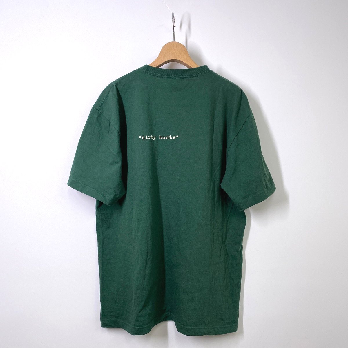 【23AW】MOUNTAIN RESEARCH マウンテンリサーチ h.i.t.m. 半袖Tシャツ XL グリーン 緑の画像2