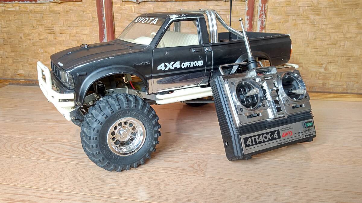Yahoo!オークション - レア タミヤ トヨタ ハイラックス 4WD 1 Yahoo!オークション - レア タミヤ トヨタ ハイラックス 4WD 1