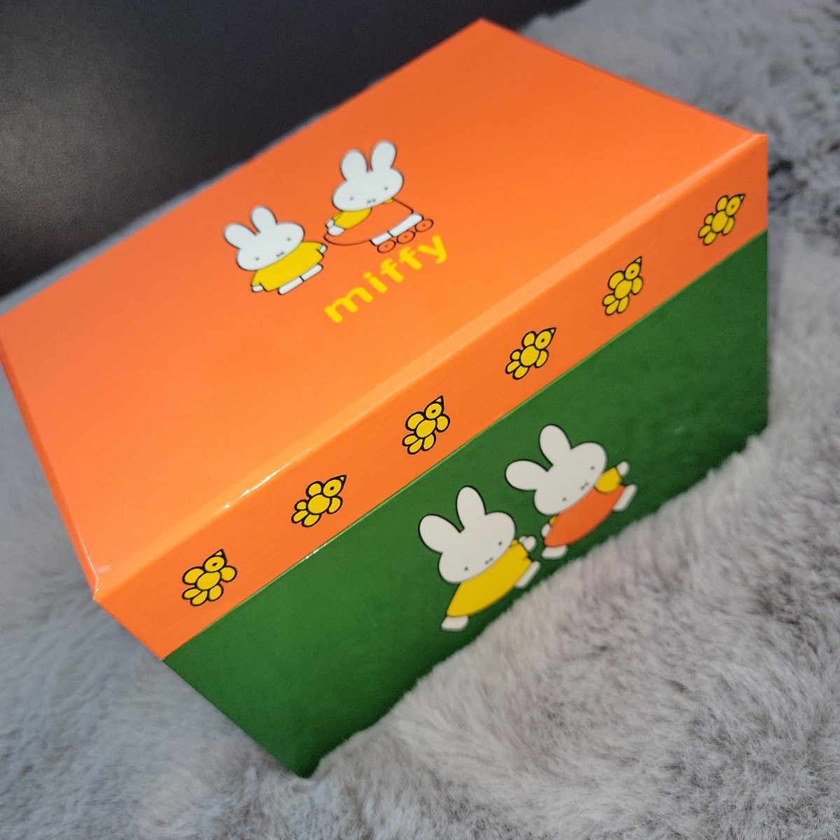 未使用 miffy 小物入れ ペーパーオルゴール papermusicbox 小さな世界 イッツ・ア・スモールワールド ミッフィー