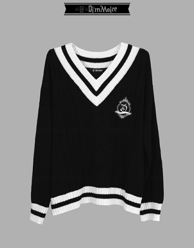 DimMoire【ディムモアール】学園セーター/Black|Yahoo!フリマ DimMoire【ディムモアール】学園セーター/Black|Yahoo!フリマ