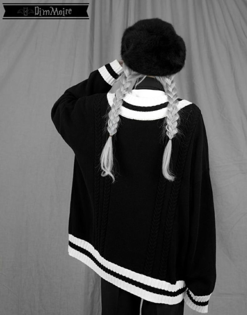 DimMoire【ディムモアール】学園セーター/Black|Yahoo!フリマ DimMoire【ディムモアール】学園セーター/Black|Yahoo!フリマ