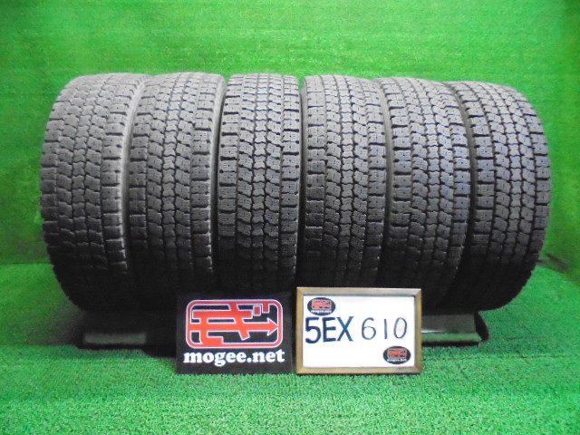 5EX610AF4 ) 送料無料 2022年製 215/70R17.5 123/121J トーヨータイヤ M919 17.5インチ冬タイヤ6本セット　トラックスタッドレスタイヤ