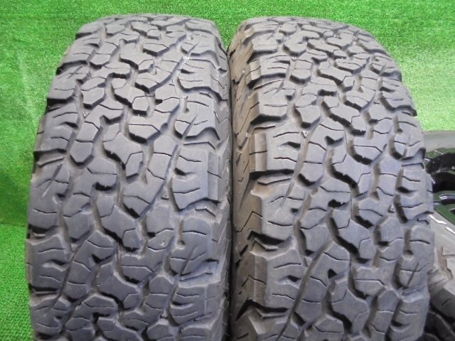 5EO352AC17) 送料無料 LT 215/70R16 100/97R BF GOODRICH All-Terrain T/A K20 夏タイヤ+16インチホイール4本セット 2018年製 デリカD:5_画像8