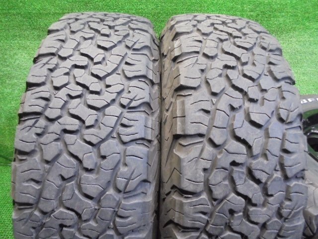 5EO352AC17) 送料無料 LT 215/70R16 100/97R BF GOODRICH All-Terrain T/A K20 夏タイヤ+16インチホイール4本セット 2018年製 デリカD:5_画像7