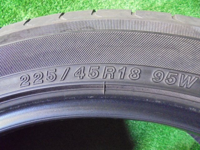 5EQ520CF6) 1円～！送料無料 225/45R18 ヨコハマタイヤ ECOS ES31 18インチ夏タイヤ4本セット 2020～2021年製 激安1円スタート商品の画像9