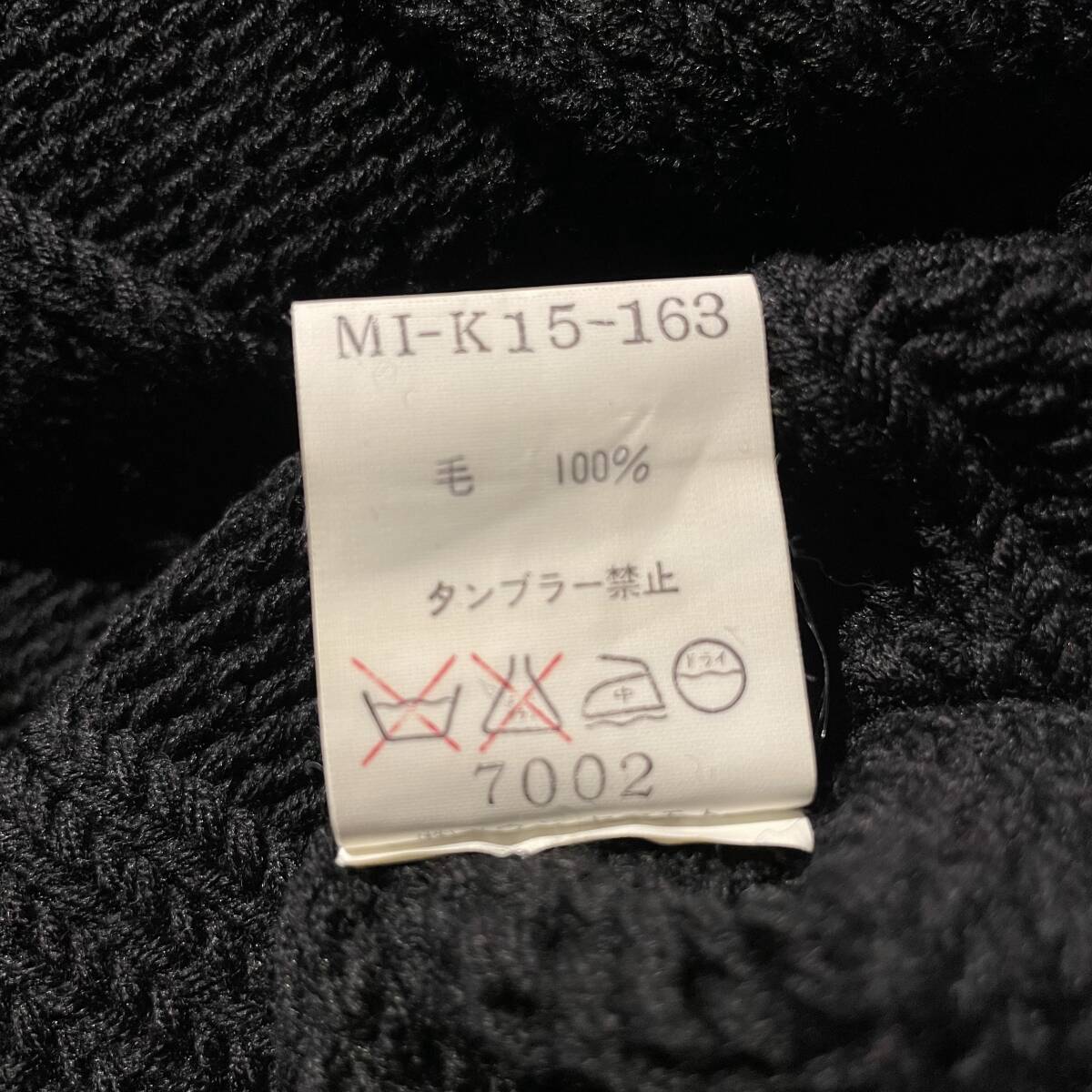 Y\'s for men 97awmok шея low gauge тянуть over вязаный wise for men 1997aw Yohji Yamamoto Yohji Yamamoto свитер 