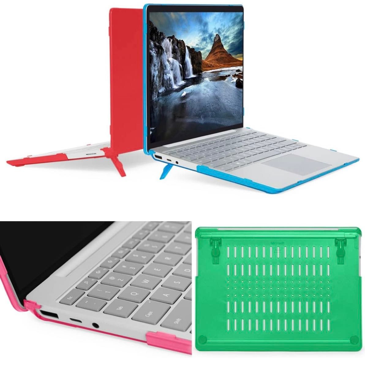 【ラスト】mCover ハードシェル保護ケース 2020 12.4インチ Microsoft Surface Laptop Go用