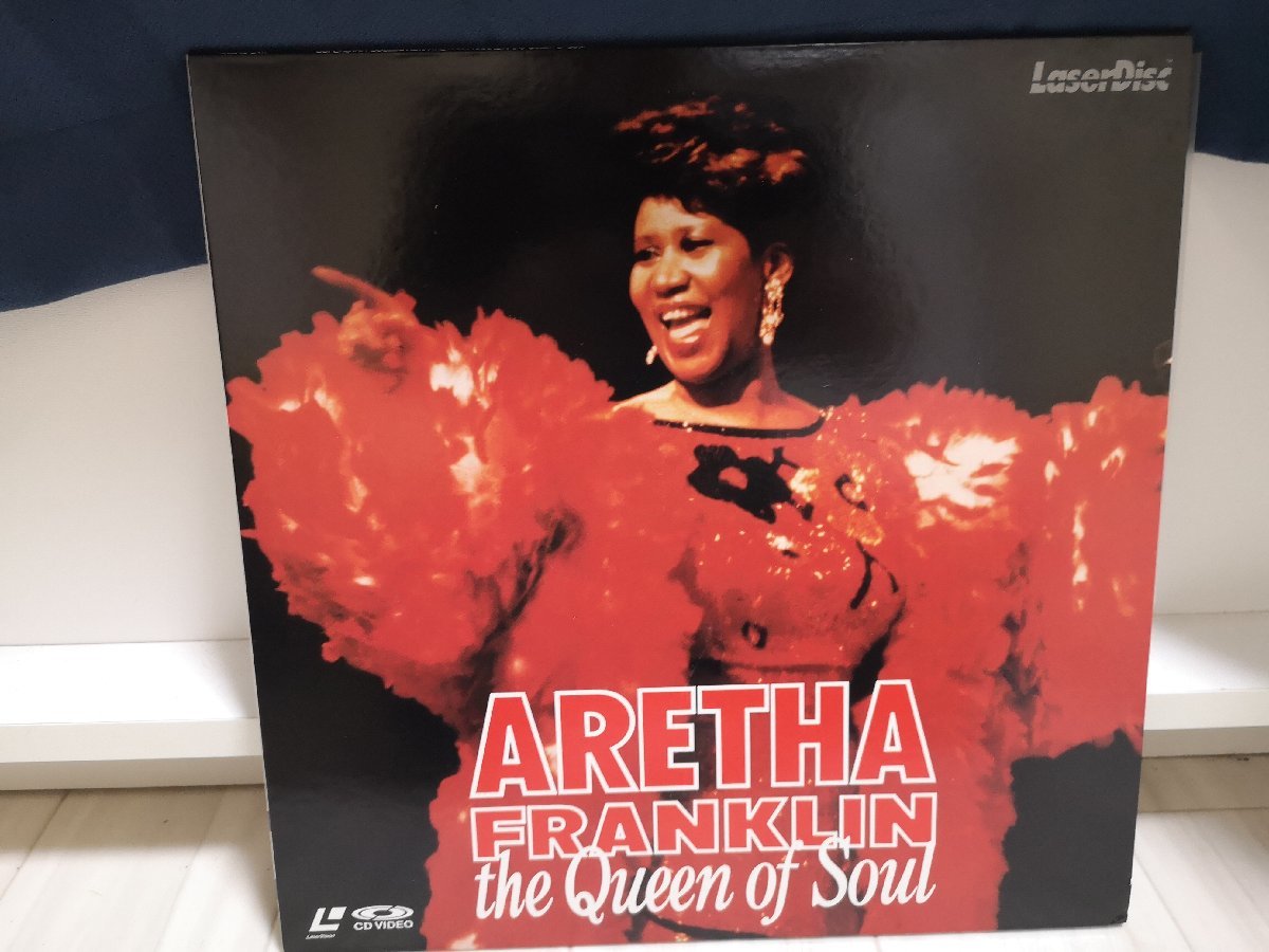 #3 point and more free shipping!! laser disk ARETHA FRANKLIN THE QUEEN OF SOUL LD124NT