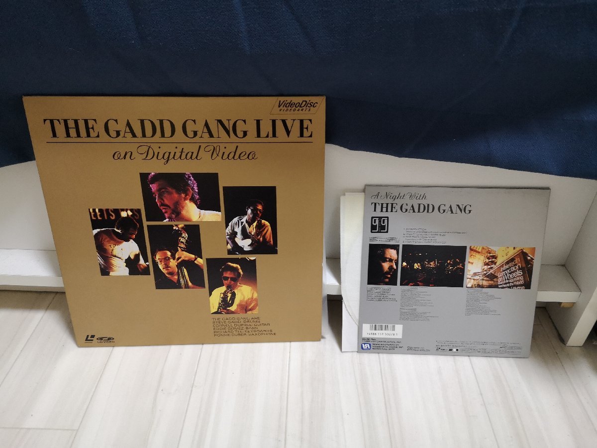 ■3点以上で送料無料!!レーザーディスク THE GADDGANG LIVE GANG Steve Gadd スティーヴ（スティーブ）ガッド LD118NTの画像2