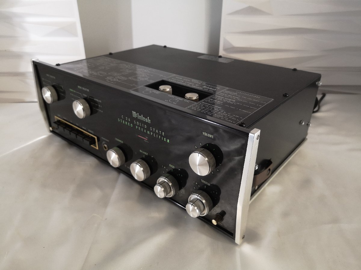 ◆メンテナンス済◆McIntosh C-26/c26 プリアンプ マッキントッシュ ◆整備済◆下取歓迎 m0a3819_画像1