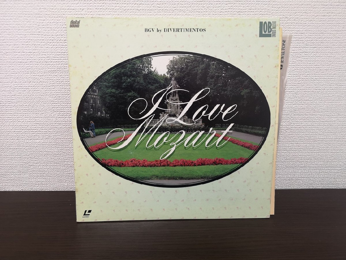 #3 point and more free shipping!! laser disk /LD/I LOVE Mozart/mo-tsaruto, we n, and torute154LP11RW