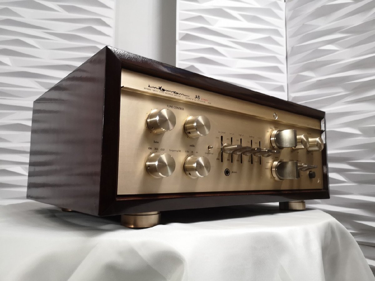 * service completed * under taking welcome LUXMAN LX38u ULTIMATE vacuum tube pre-main amplifier Luxman m0a3799