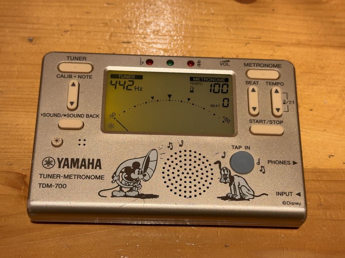 YAMAHA チューナーメトロノーム　TDM-700 